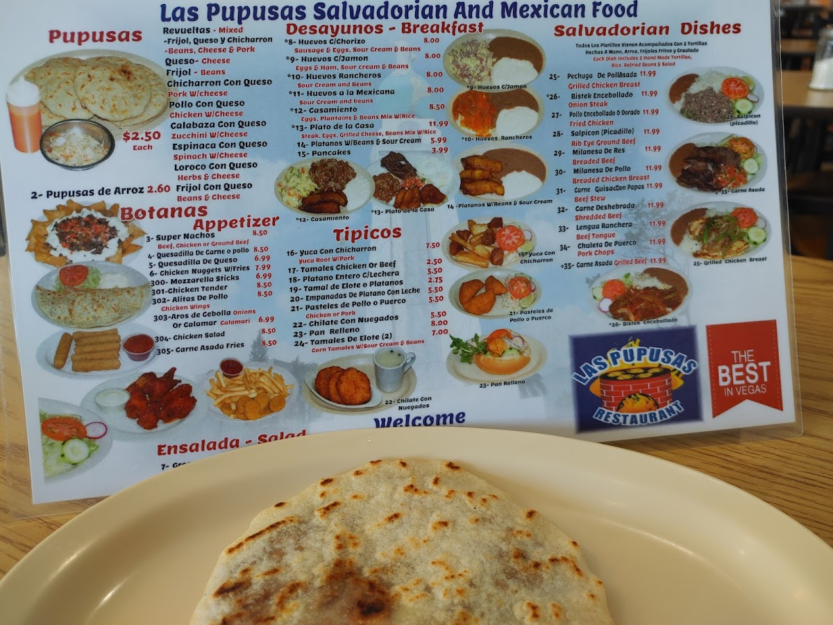 Las Pupusas Restaurant Menu - Image 5