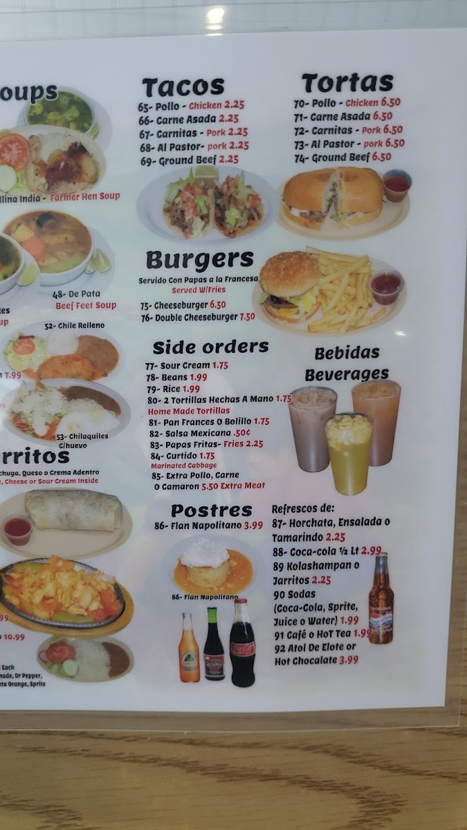 Las Pupusas Restaurant Menu - Image 6